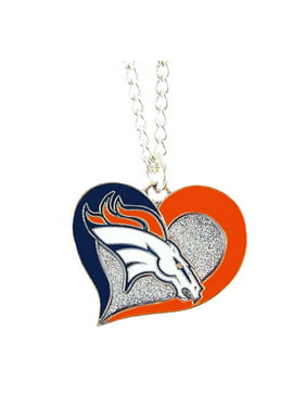 NWT NCAA Pick your Teams Fashion Jewelry Swirl Heart Charm Pendant Necklace